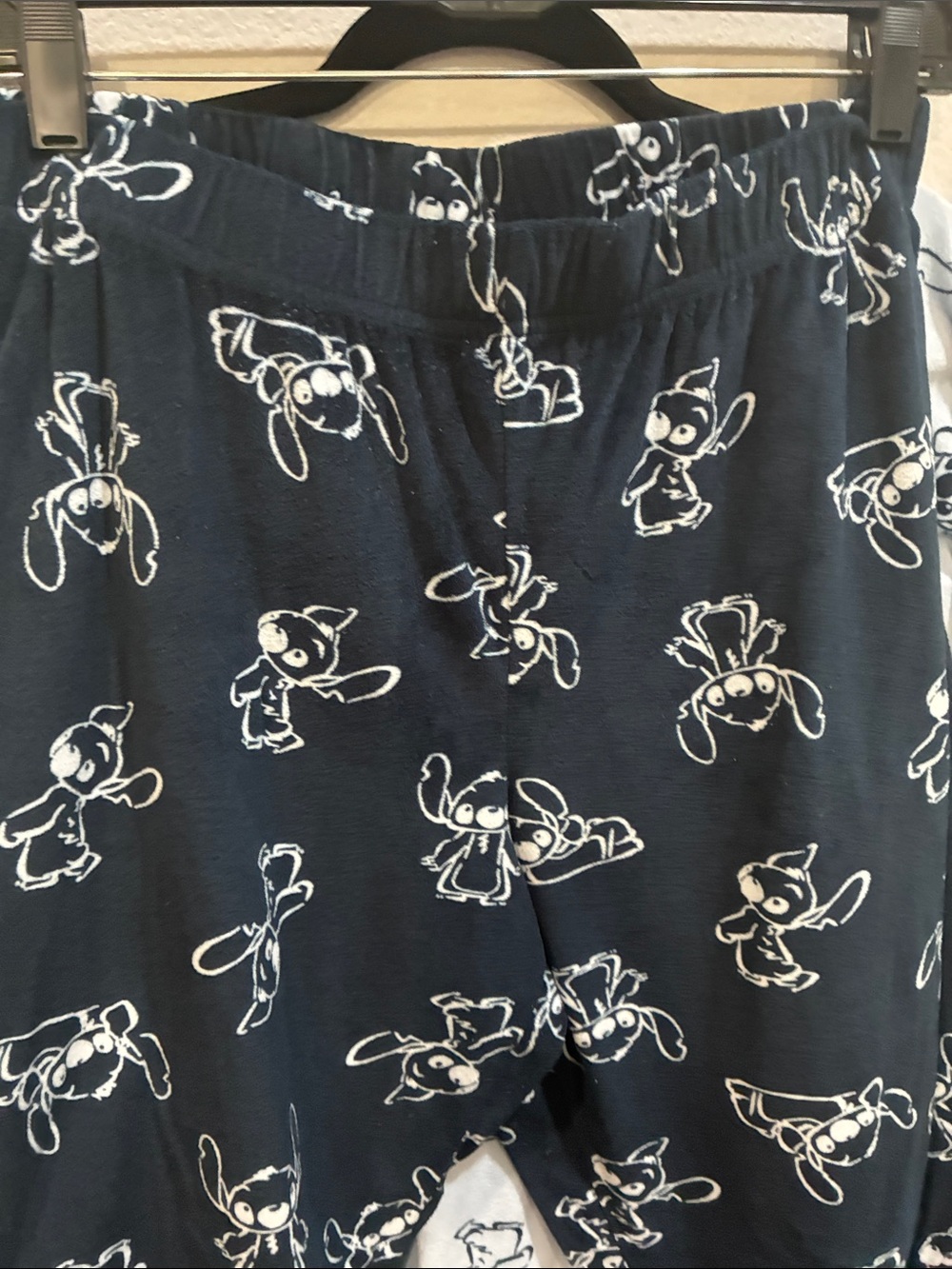 Disney Light Blue & Navy Stitch Print Women's Pajama Set - Picture 5 of 8